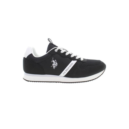 U.S. POLO ASSN. Black Polyester Men's Sneaker