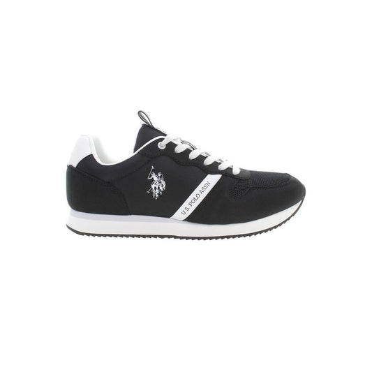 U.S. POLO ASSN. Black Polyester Men's Sneaker