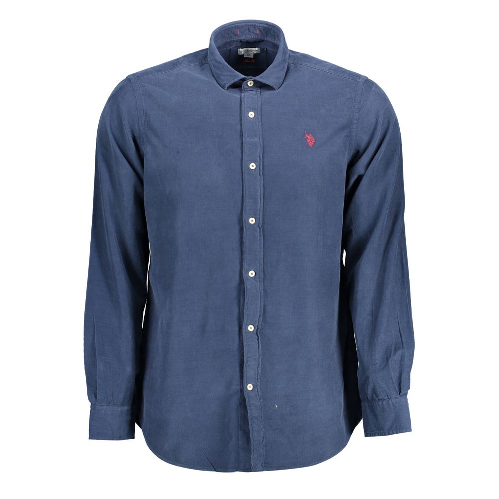 U.S. POLO ASSN. Blue Cotton Men’s Shirt