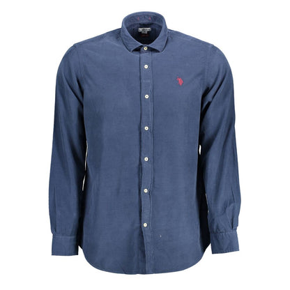 U.S. POLO ASSN. Blue Cotton Men’s Shirt