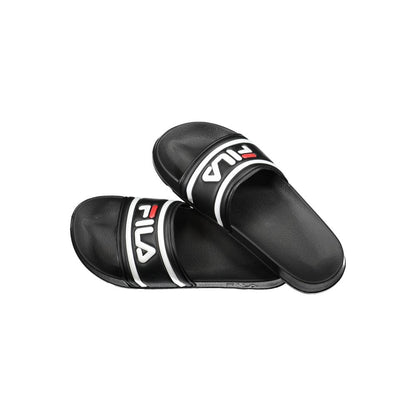 Fila Black Polyethylene Men Sandal - Morro Bay Slippers