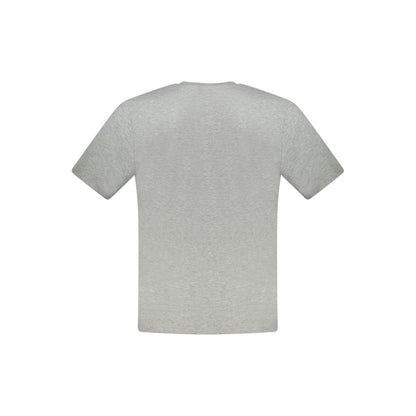 North Sails Brown Cotton Men T-Shirt