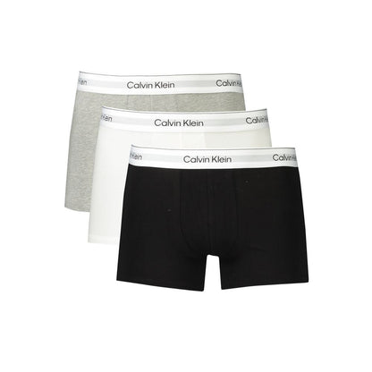 Calvin Klein Brown Cotton Men Boxer - Pack of 3