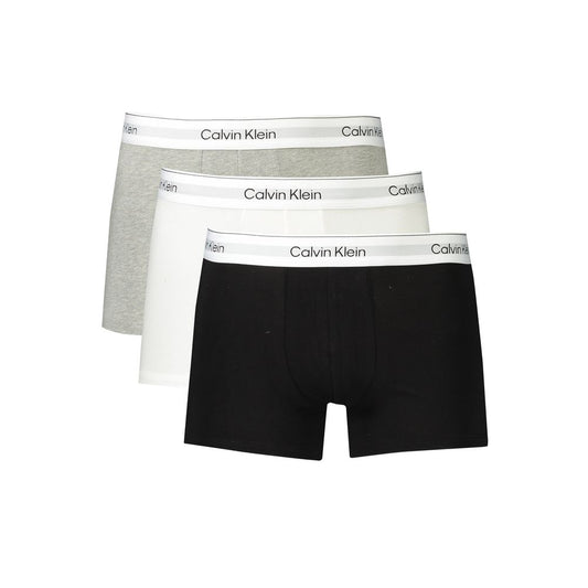 Calvin Klein Brown Cotton Men Boxer - Pack of 3