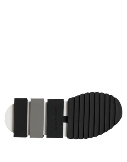 Dolce & Gabbana Green Black Slip On Sorrento Sneakers