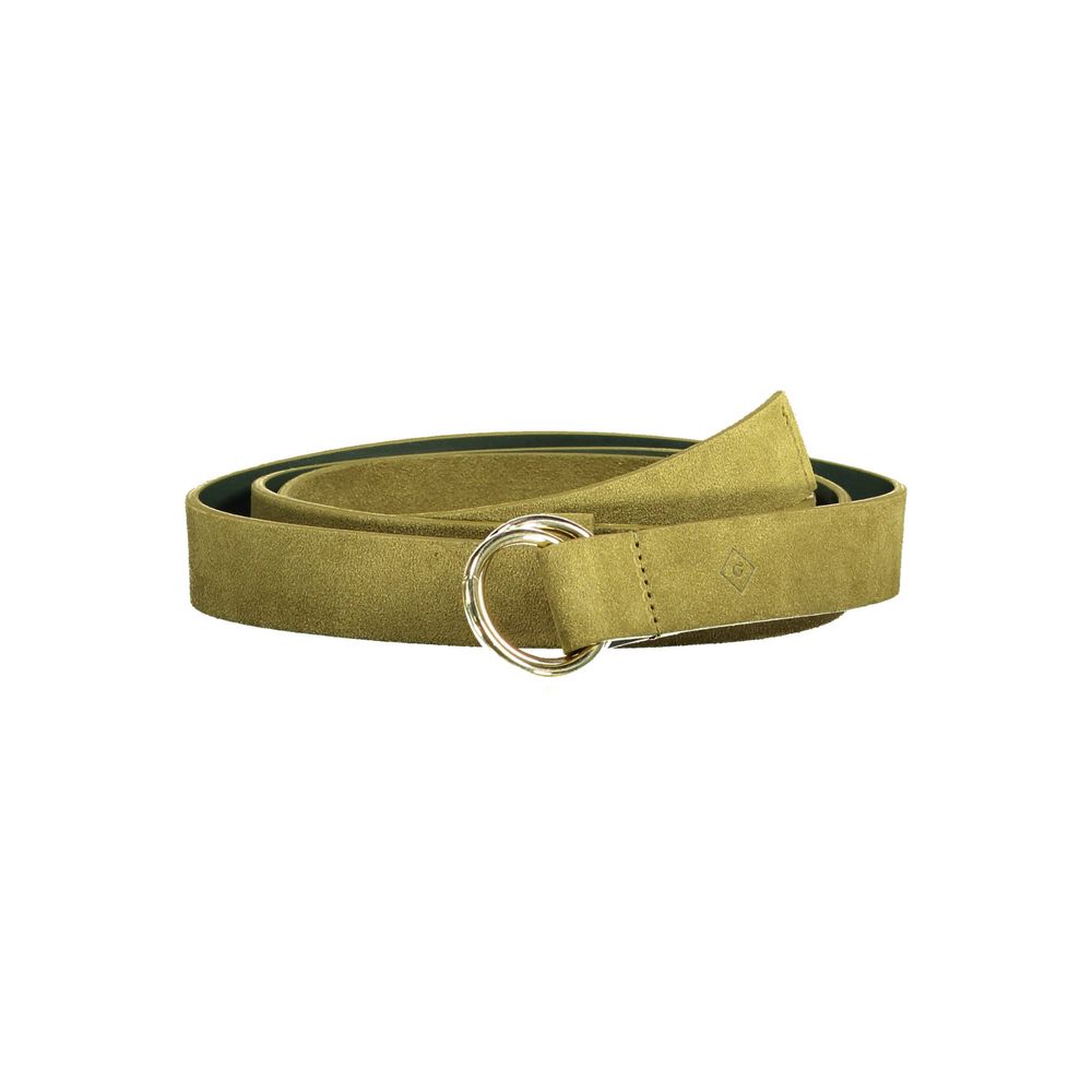 Gant Green Leather Belt - A Touch of Elegance