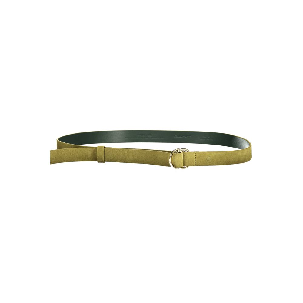 Gant Green Leather Belt - A Touch of Elegance