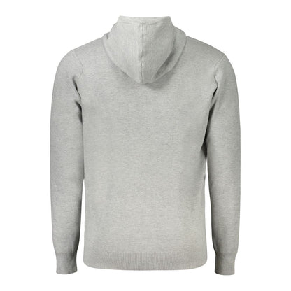 Norway 1963 Gray Polyamide Long Sleeve Hooded Cardigan