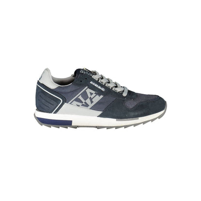 Napapijri Blue Leather Men's Sneakers