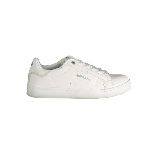 Gas White Polyester Women Sneaker - Jade LTX
