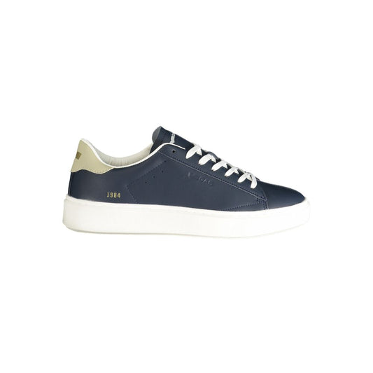 Gas Blue Polyester Men Sneaker - LEONARD LTX