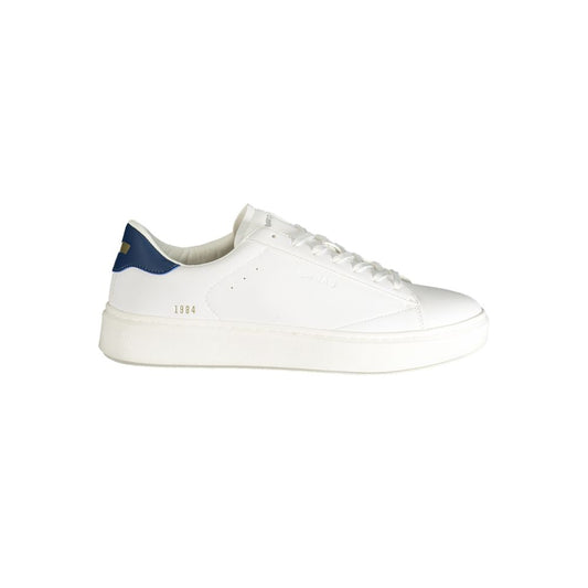 Gas White Polyester Men Sneaker - Leonard LTX