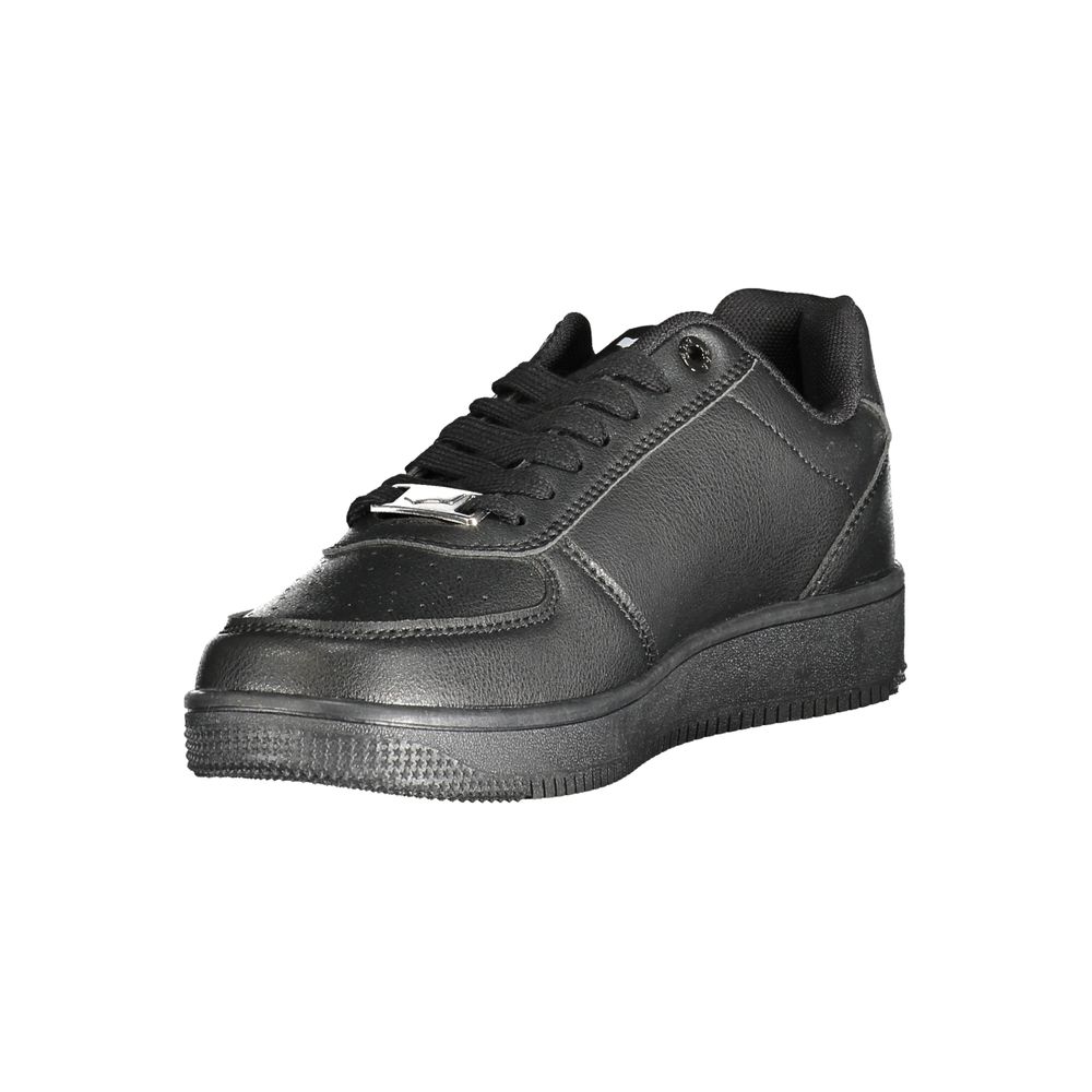 Gas Black Polyester Women Sneaker - Kevin LTX
