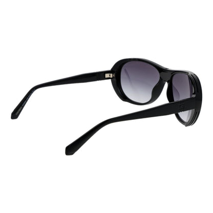 Guess Men’s Sunglasses – Black Aviator Frame with Grey Gradient Lenses, 62mm