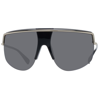 Max Mara Gold Women’s Sunglasses – Chic Aviator Style with Grey Lenses, 70mm