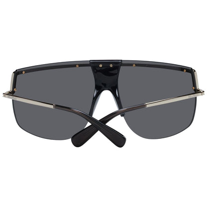 Max Mara Gold Women’s Sunglasses – Chic Aviator Style with Grey Lenses, 70mm