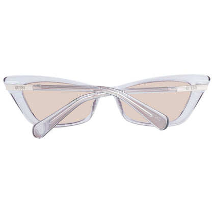 Guess Women’s Sunglasses – Purple Full-Rim Frame with Brown Lenses, 53mm