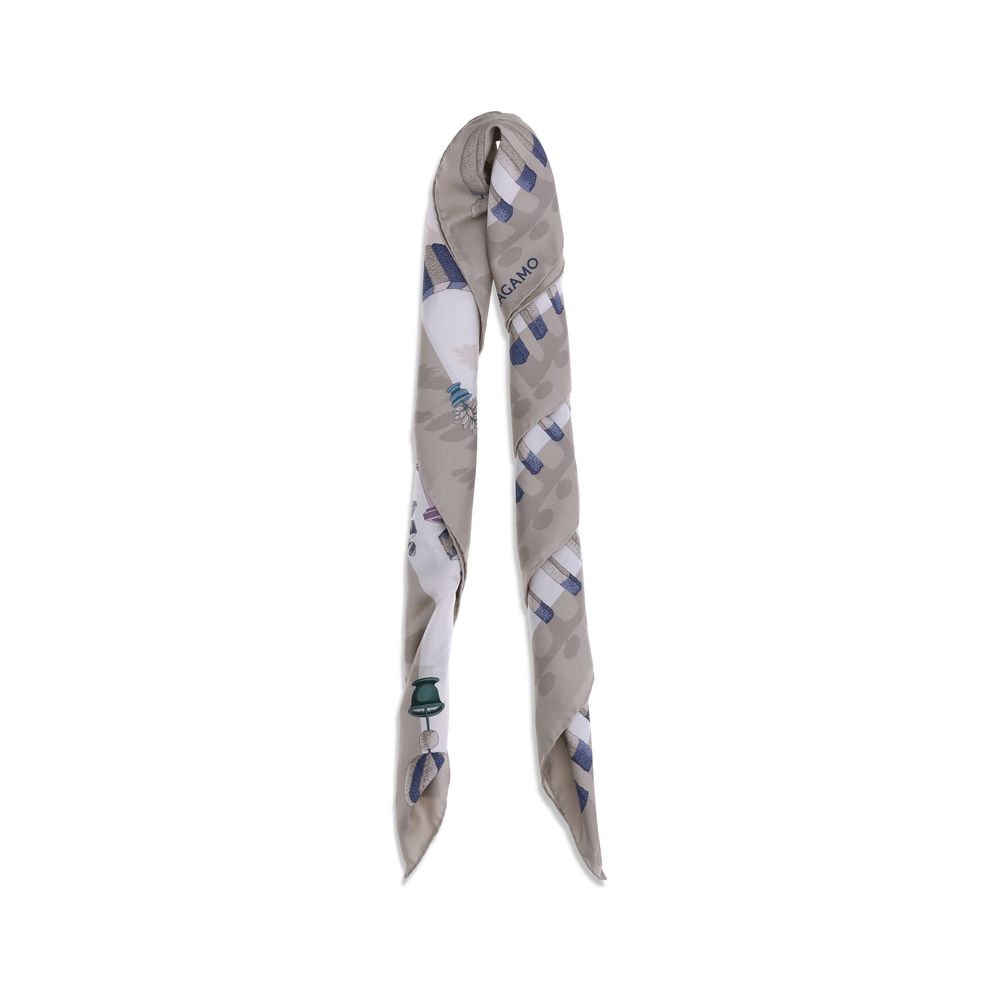 Ferragamo Silk Scarf: Timeless Elegance in Vibrant Design