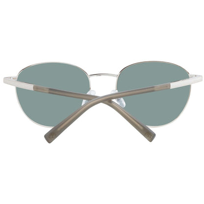 Timberland Men’s Rose Gold Sunglasses with Green Polarized Lenses