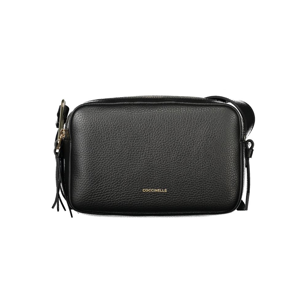 Coccinelle Black Leather Handbag - Malory Bag