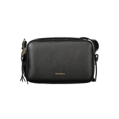 Coccinelle Black Leather Handbag - Malory Bag