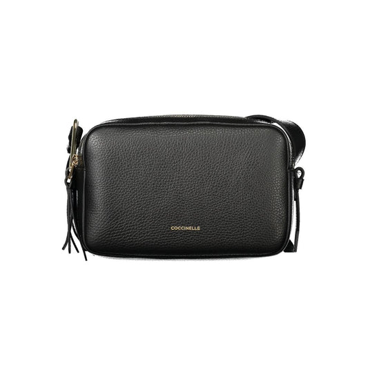 Coccinelle Black Leather Handbag - Malory Bag