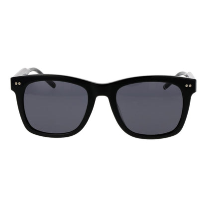 Tommy Hilfiger Men's Sunglasses – Black Full-Rim Frame with Grey Lenses