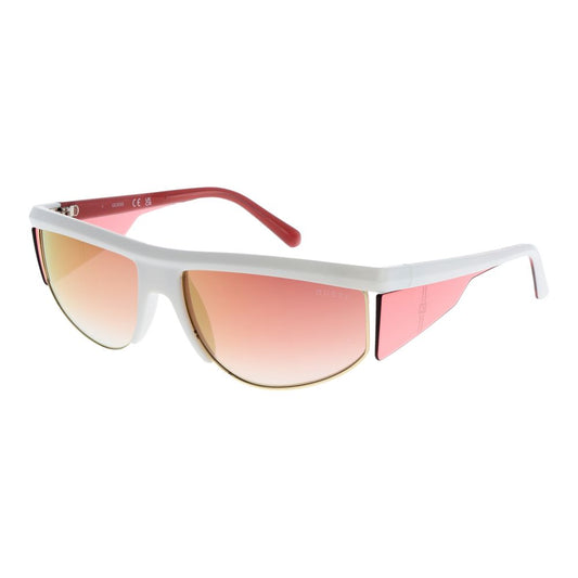 GUESS White Men Sunglasses – Sporty Chic with a Bold Twist
