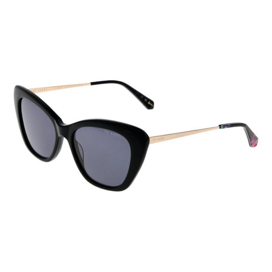 Ted Baker Women's Cat Eye Sunglasses – Black Frame with Grey Lenses