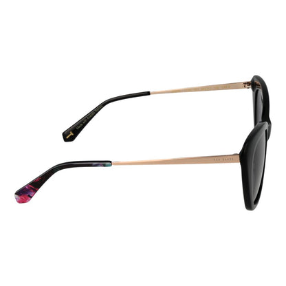 Ted Baker Women's Cat Eye Sunglasses – Black Frame with Grey Lenses