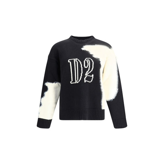 Dsquared² Logoed Wool Sweater