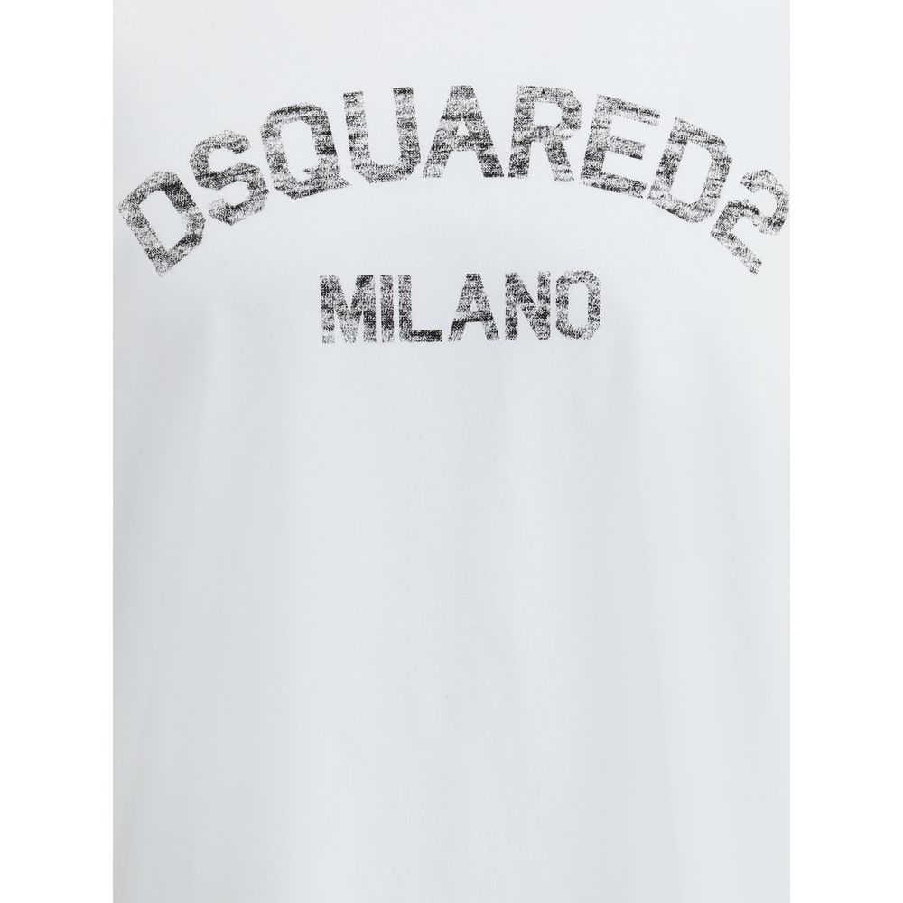 Dsquared² Logoed T-Shirt - Urban Essential with Bold Character