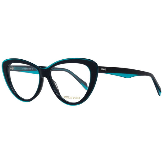 Emilio Pucci Women's Optical Glasses – Blue Butterfly Frame, 55mm
