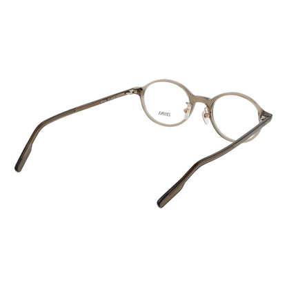 Ermenegildo Zegna Men's Optical Frames – Grey Round Design