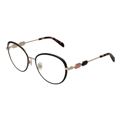 Emilio Pucci Women's Black Optical Frames – 54mm Round