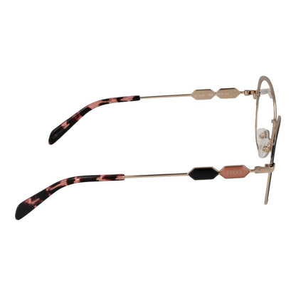 Emilio Pucci Women's Black Optical Frames – 54mm Round