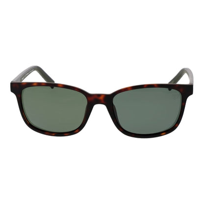Timberland Brown Men's Sunglasses – Polarized Green Lenses
