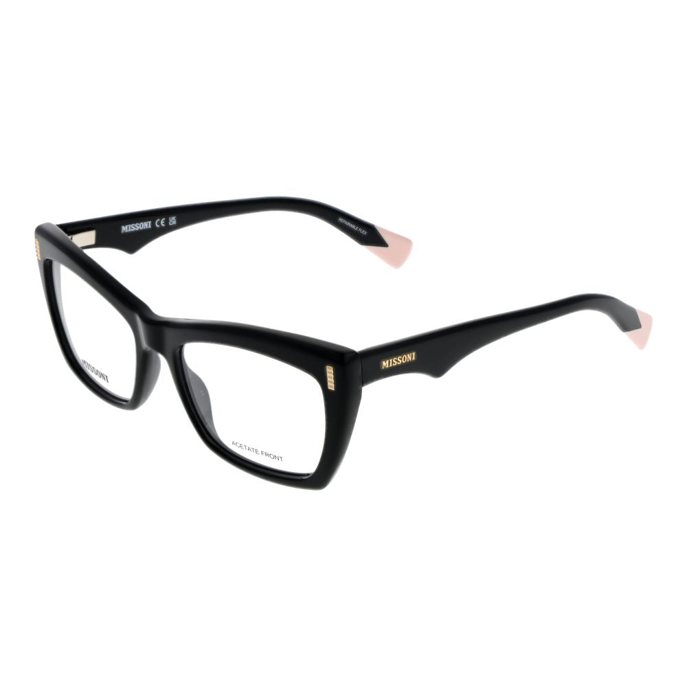 Missoni Women's Optical Frames – Black Butterfly Design