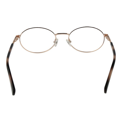 Guess Gold Unisex Optical Frames – Oval Full-Rim