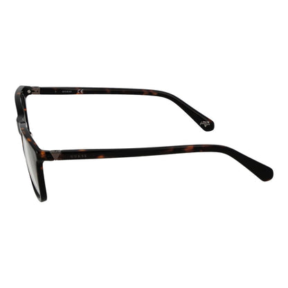 Guess Brown Unisex Optical Glasses – Square Full-Rim Frame, 52mm