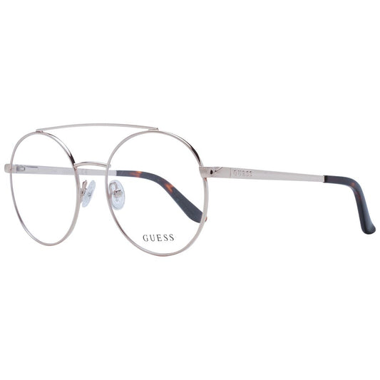 Guess Women’s Optical Frames – Gold Full-Rim, 52mm