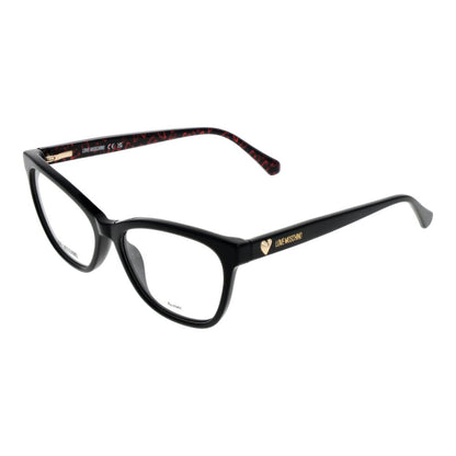 Love Moschino Women’s Optical Glasses – Black Round Frame, 54mm