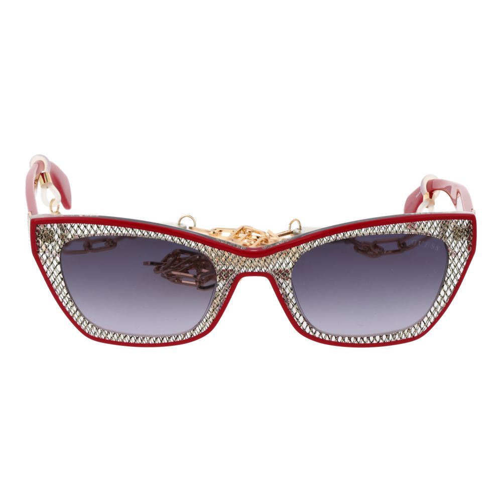 GUESS Red Women Sunglasses - Cat Eye Glamour