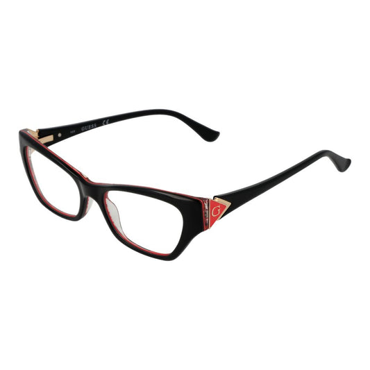 Guess Women’s Optical Glasses – Black Cat Eye Frame, 51mm