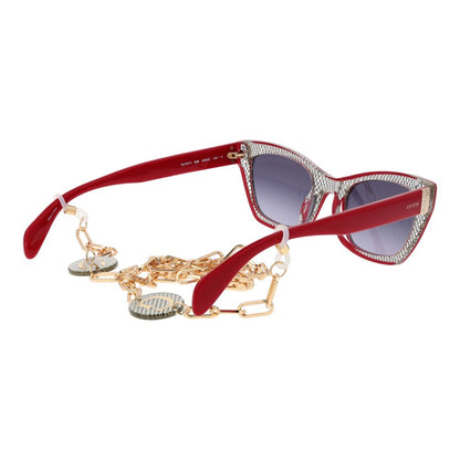 GUESS Red Women Sunglasses - Cat Eye Glamour