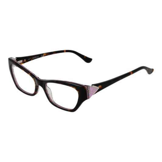 Guess Women’s Optical Glasses – Brown Cat Eye Frame, 51mm