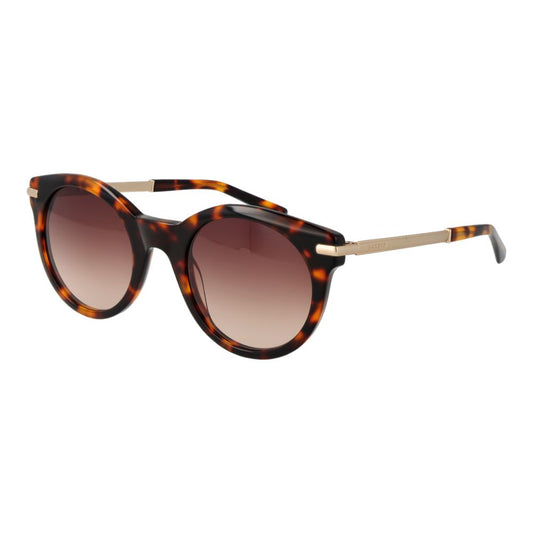 Sandro Brown Women’s Sunglasses - Chic Round Frame with Brown Gradient Lenses, 51mm