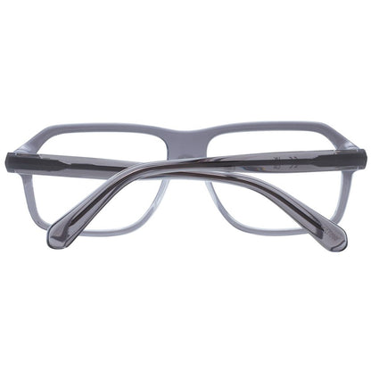 Guess Men’s Optical Frames – Grey Rectangle Full-Rim, 55mm