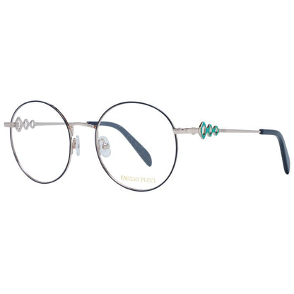 Emilio Pucci Women's Optical Glasses – Blue Round Frame, 50mm
