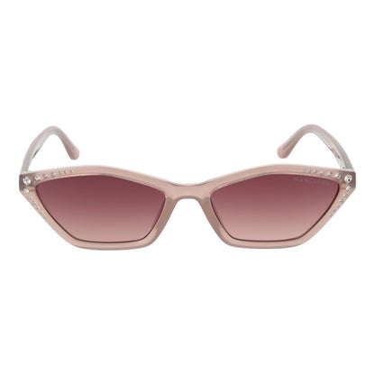 Marciano by Guess Women's Cat Eye Sunglasses – Rose Frame with Purple Gradient Lenses, 56mm